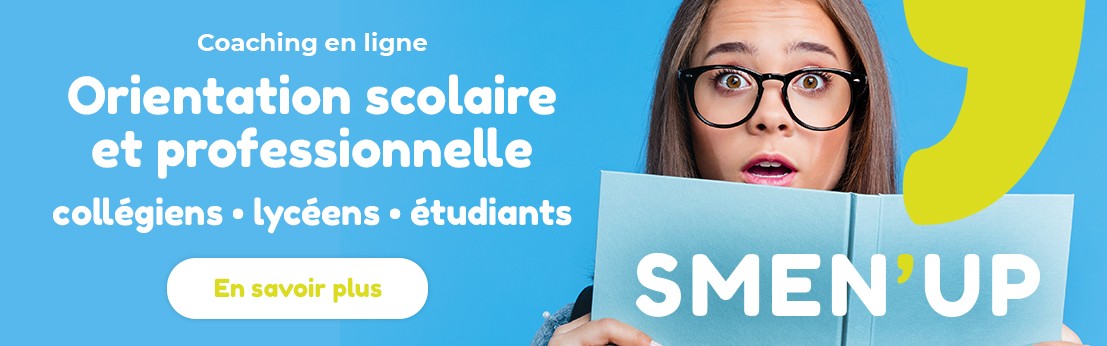 SMENUP t'accompagne aprés le bac pour bien t'oerienter !